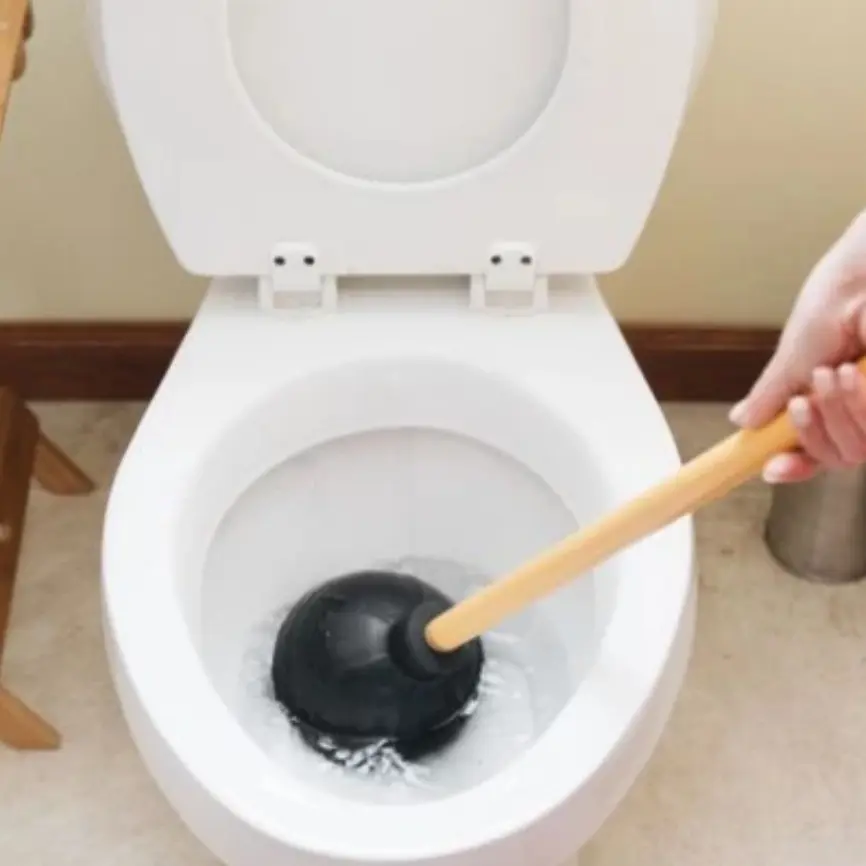 Dragon Pompa Kop Hisap Sedot WC PK-385 Karet Panjang 40cm Diameter 13.5cm Solusi Tersumbat Toilet Rumah Anda