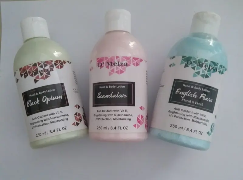 D'Melza Hand & Body Lotion (BPOM) 250ML 2