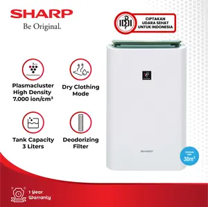 Sharp Dehumidifier DW-E16FA-W
