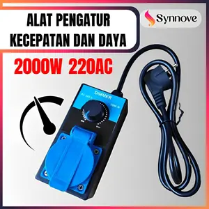 Dimmer Speed Control 2000W Pengatur Kecepatan Gerinda Dimmer Gerinda 2000 Watt AC 220V