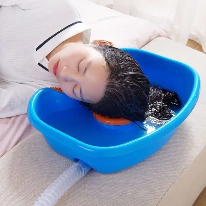 Tempat Keramas Portable Wadah Cuci Rambut Keramas Orang Sakit lansia