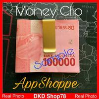 Gambar Money Clip Penjepit Uang Mulus Klip Dompet PREMIUM BRASS MATTE FINISH dari DKD Shop78 Kota Administrasi Jakarta Selatan 3 Tokopedia