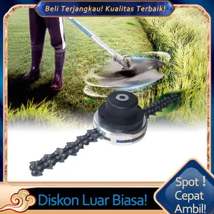 Paket Komplit Rantai/Kumpulan Mesin Pemotong Rumput, Mesin Pemotong Semak, Kepala Mesin Pemotong Semak