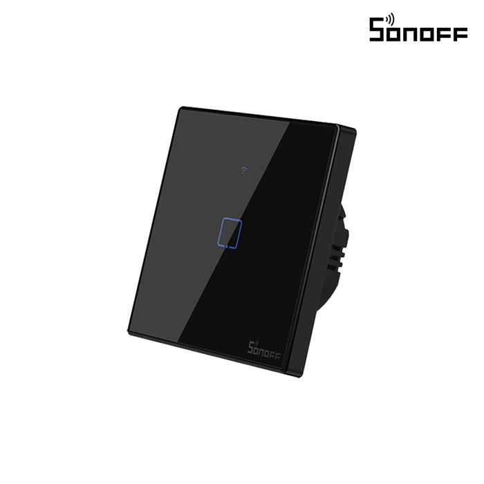 Gambar SONOFF Smart Wall Switch T3EU1C Saklar Cerdas Wireless 1 Gang Touch Screen Saklar Pintar Smart Home dari Sonoff Indonesia Kota Administrasi Jakarta Pusat Tokopedia