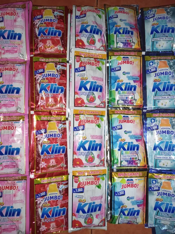 SOKLIN LIQUID SACHET JUMBO 40ML 2