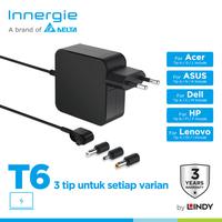 Gambar CHARGER LAPTOP INNERGIE T6 65W 45W ADAPTER LAPTOP FOR ACER ASUS LENOVO DELL HP - ACER dari Expocomp Kota Surabaya 1 Tokopedia