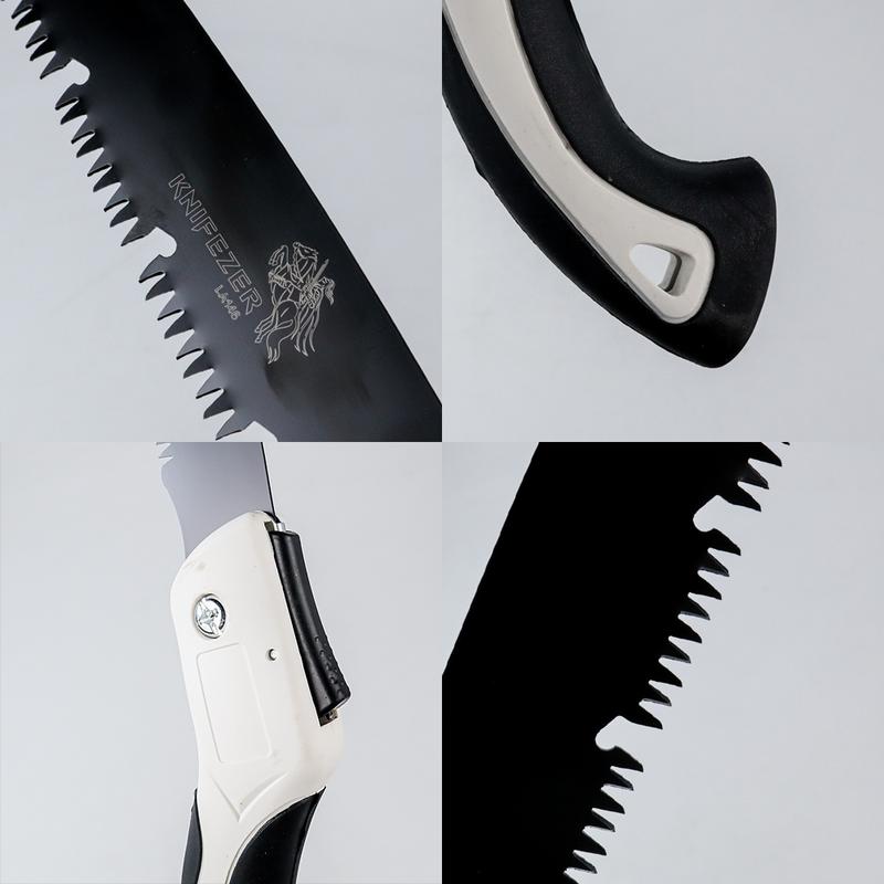 Gergaji Kayu Lipat Portable 13 18 21 24 30 35 cm Folding Saw Baja SK5 Tahan Karat Potong Dahan Serbaguna 5
