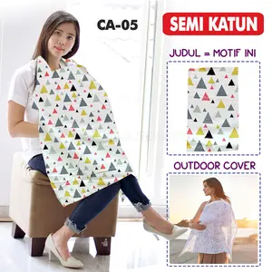 Nursing Cover Asi Breastfeeding Cover Apron Celemek Menyusui CA-05