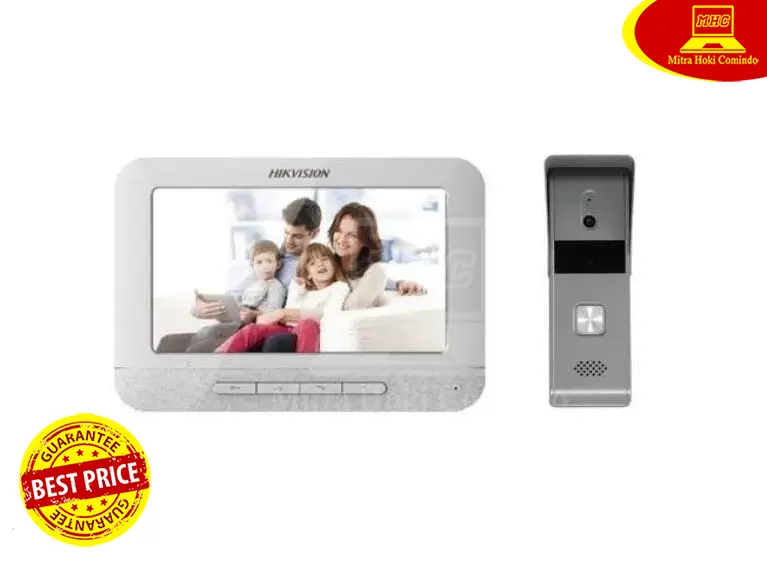Video Door Phone Hikvision DS-KIS203T 2MP 7" MONITOR VILLA ANALOG VIDEO INTERCOM KIT