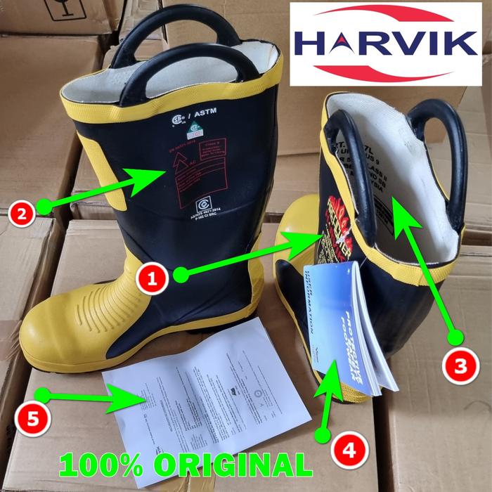 Harvik Raptor Jual Sepatu Pemadam Kebakaran HARVIK ORIGINAL - Jakarta Barat ...