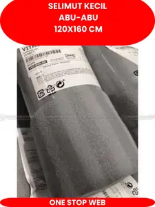 Selimut Kecil Selimut Traveling warna abu lembut mudah dibawa ukuran 120x160cm berbahan fleece