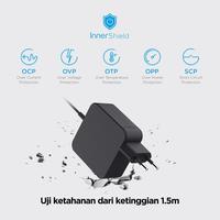 Gambar CHARGER LAPTOP INNERGIE T6 65W 45W ADAPTER LAPTOP FOR ACER ASUS LENOVO DELL HP - ACER dari Expocomp Kota Surabaya 2 Tokopedia