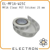 Gambar EL-MF1A-W25C RFID NFC 13.56 MHz 1K Wet Inlay 25 mm Circle Clear Sticker Label PET Waterproof Tag Chip 13.56MHz ISO14443A RC522 25mm dari Electron ID_NEW Kota Tangerang 2 Tokopedia