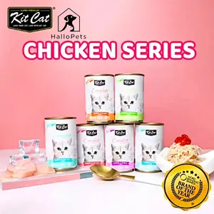 KIT CAT Complete Cuisine Chicken  All Varian 150gr Premium Cat Food Makanan Kucing Basah Berkuah Untuk Semua Ras & Umur Kucing