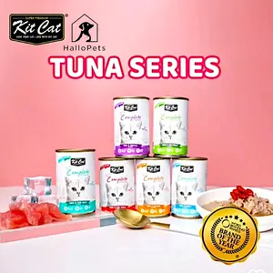 KIT CAT Complete Cuisine Tuna  All Varian 150gr Premium Cat Food Makanan Kucing Basah Berkuah Untuk Semua Ras & Umur Kucing