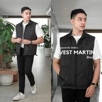 Gambar Delibra Rompi Motor Vest Pria Martin Black - M dari delibra.id Kota Bandung 1 Tokopedia