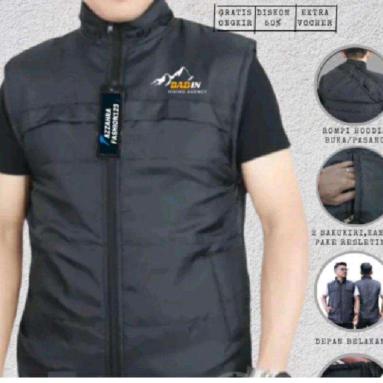 Rompi Parasut MOUNTAIN bikers/Rompi Outdoor/Rompi Ojol/Rompi Touring ...