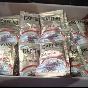 delizio caffino dark cappucino 4in1 bold with chocomalt 25gr 1 rtg isi 10 sachet