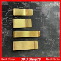 Gambar Money Clip Penjepit Uang Mulus Klip Dompet PREMIUM BRASS MATTE FINISH dari DKD Shop78 Kota Administrasi Jakarta Selatan 5 Tokopedia