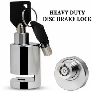 Gembok Cakram Sepeda Motor Kunci Cakram Motor Lock Disc Brake Baja Universal