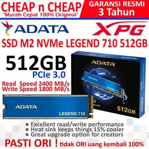 Adata XPG Legend 710 512GB M2 NVME SSD M.2 512 500 GB 500GB