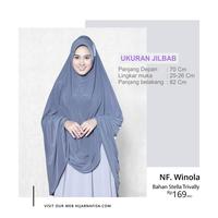 Gambar Nafisa Winola | Jilbab Instan syar'i Jumbo | Khimar Bergo Stella - Merah cabe dari Hijab Nafisa_NEW Kota Surabaya 2 Tokopedia
