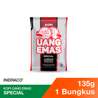 Gambar Kopi Uang Emas Special 135gr dari INDRACO Store Kab. Gresik 1 Tokopedia
