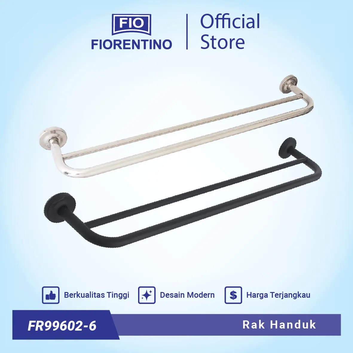 Fiorentino Rak Handuk / Gantungan Handuk Stainless Steel FR99602-60