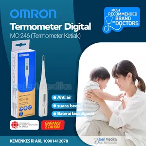 Termometer Digital OMRON MC-246 Thermometer MC246 Thermo MC 246