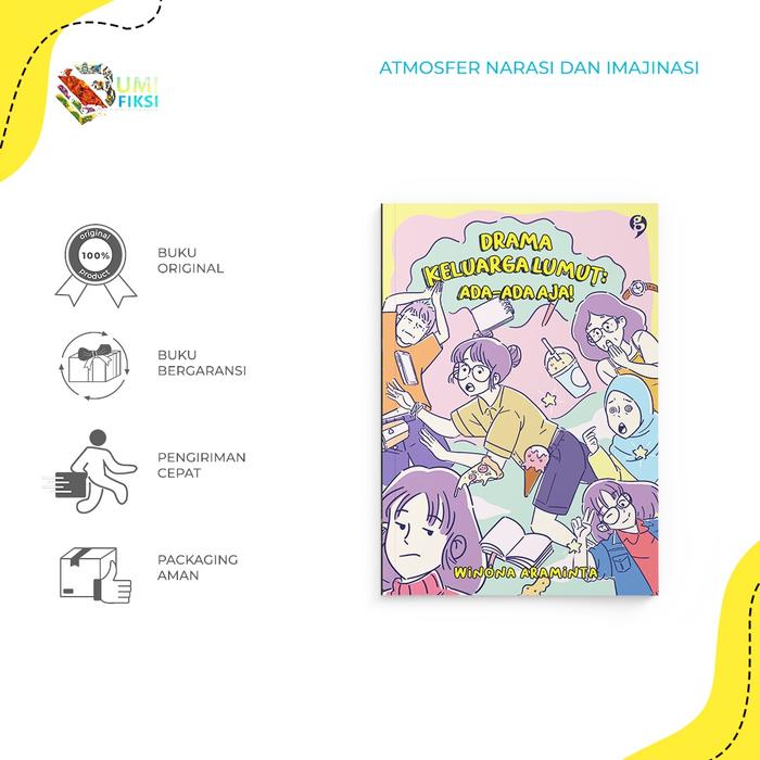 Gambar Buku Cerita Anak Drama Keluarga Lumut Winona Araminta GagasMedia Bumi Fiksi dari bumifiksijakarta Jakarta Selatan Tokopedia