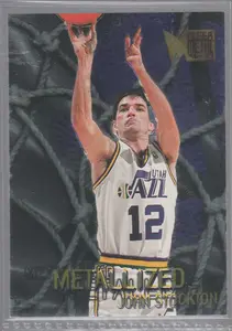 1996-97 Fleer Metal #133 John Stockton