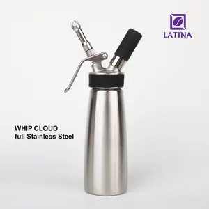 Latina Whip Cloud full Stainless Steel Cream Whipper dispenser 500ml