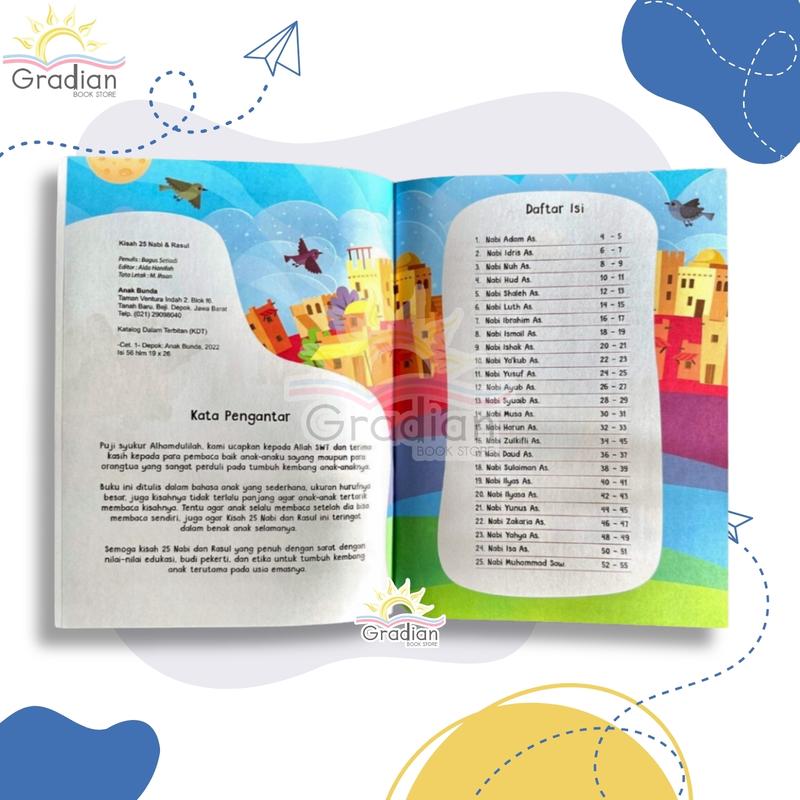 Buku Kisah 25 Nabi dan Rasul - Buku Bacaan Anak 2
