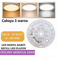 Jual Lampu TL Ring LED 36 watt 220V Led Modul Ceiling 36W Magnet Plafon ...