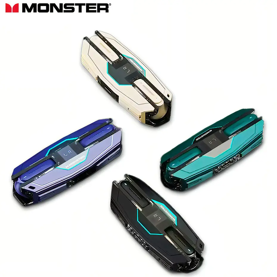 Monster XKT08 Pro Earphone Bluetooth True Wireless Original 100%