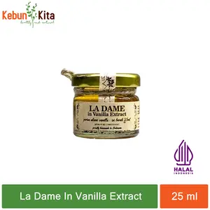 La Dame in Vanilla Halal Vanilla Extract 25 ml