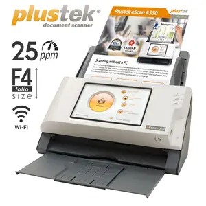 SCANNER PLUSTEK eSCAN A350 (FOLIO-F4-25 ppm)-NETWORK
