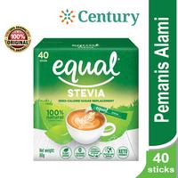 Gambar EQUAL STEVIA 40STICKS / GULA / PEMANIS ALAMI/ MAKANAN / MINUMAN dari Century Healthcare Express Kota Administrasi Jakarta Pusat 1 Tokopedia