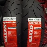 Gambar Paket Sepasang Maxxis Victra 100/80-14 & 120/70-14 PCX LOKAL dari Sumber Jaya Motocare Kota Administrasi Jakarta Barat 4 Tokopedia