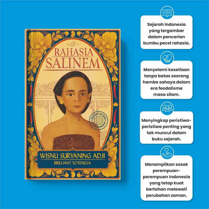 Gambar [Bentang] Buku Fiksi | Rahasia Salinem - Wisnu Suryaningadji & Brilliant Yotenega dari Bentang Pustaka Official Kota Depok Tokopedia