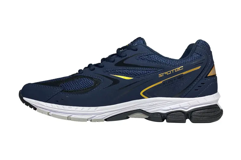 SPOTEC Sepatu RUNNING Artikel GLADE- Biru/Emas 3