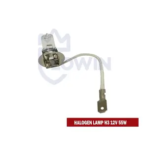 HALOGEN BULB / BOHLAM HALOGEN LAMPU MOBIL H3 12V 100 W XENON SUPERWHITE