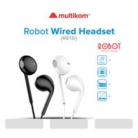 Gambar ROBOT RE10 Semi In-Ear Clear dan Comfortable Wired Headset dari MULTIKOM ID Kota Palembang 1 Tokopedia