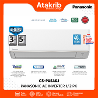 Gambar PANASONIC AC INVERTER 1/2 PK CS-PU5AKJ Si-Biru dari Atakrib Elektronik Yogyakarta Kab. Sleman 1 Tokopedia