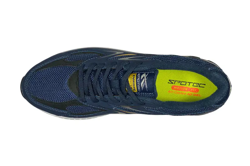 SPOTEC Sepatu RUNNING Artikel GLADE- Biru/Emas 5