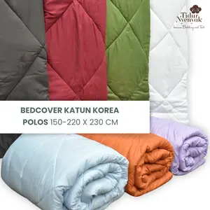 BED COVER MICROTEX DISPERSE BESAR  240X230 DAN 150X230CM