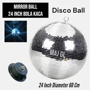 Miror Ball 24 Inch Disco Ball Bola Kaca Untuk karaoke room dan Caffe