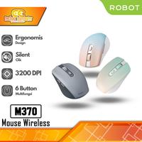 Gambar ROBOT M370 Wireless - Office Mouse Wireless dari Techno Computer Bali Kota Denpasar 1 Tokopedia