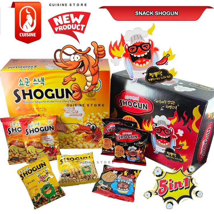 MEDAN SHOGUN MIE KREMES KOREA SPICY FLAVOUR KAARO SNACK MIE READY!!!
