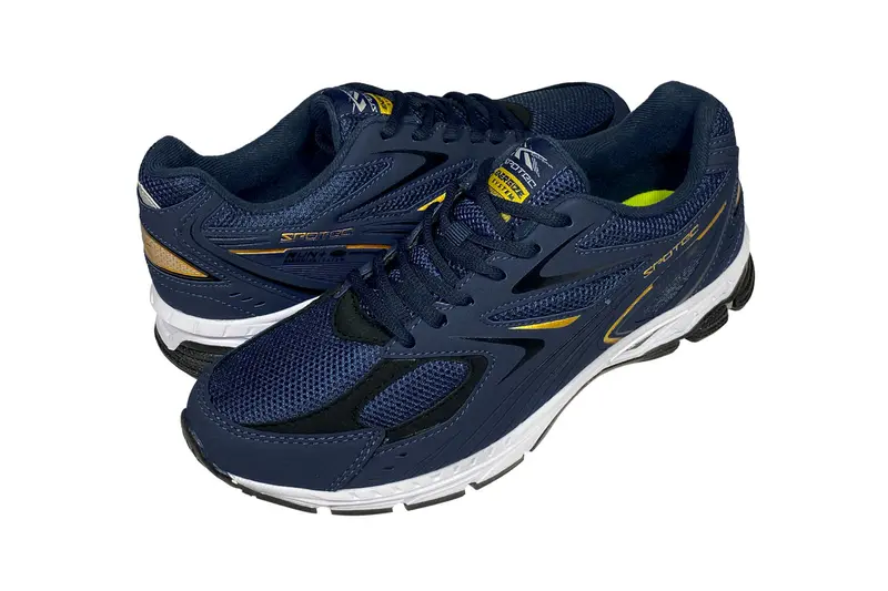 SPOTEC Sepatu RUNNING Artikel GLADE- Biru/Emas 7